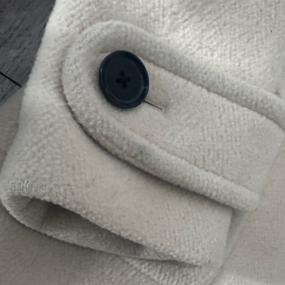 Banana Republic Cream Toggle Pea Coat - Picture 4 of 10